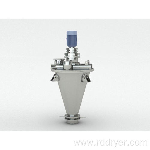 Central Rotary Spraying Design Conical Screw Mixer